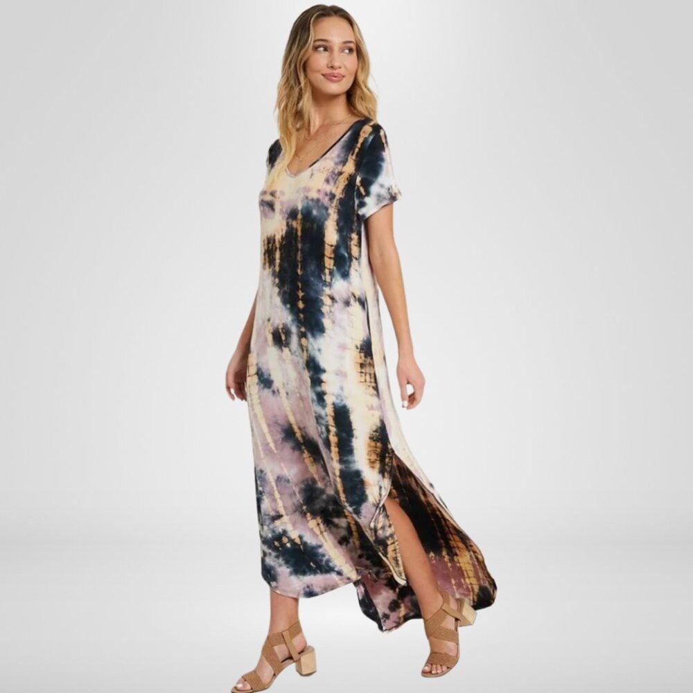 NWT - eesome Tie Dye Maxi Dress